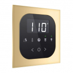 Mr. Steam 104232Sq-Pb Airtempo , Flush Mnt Kit Sq Pb-Polished Brass